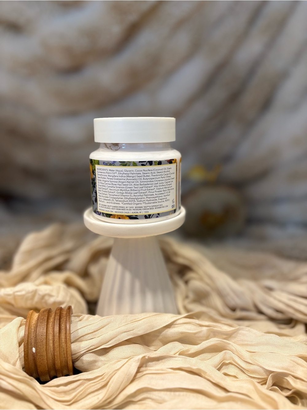 Beekman 1802 McKenzie Childs Covent Garden Whipped Body Cream - 8 FL OZ - Picture 3 of 5